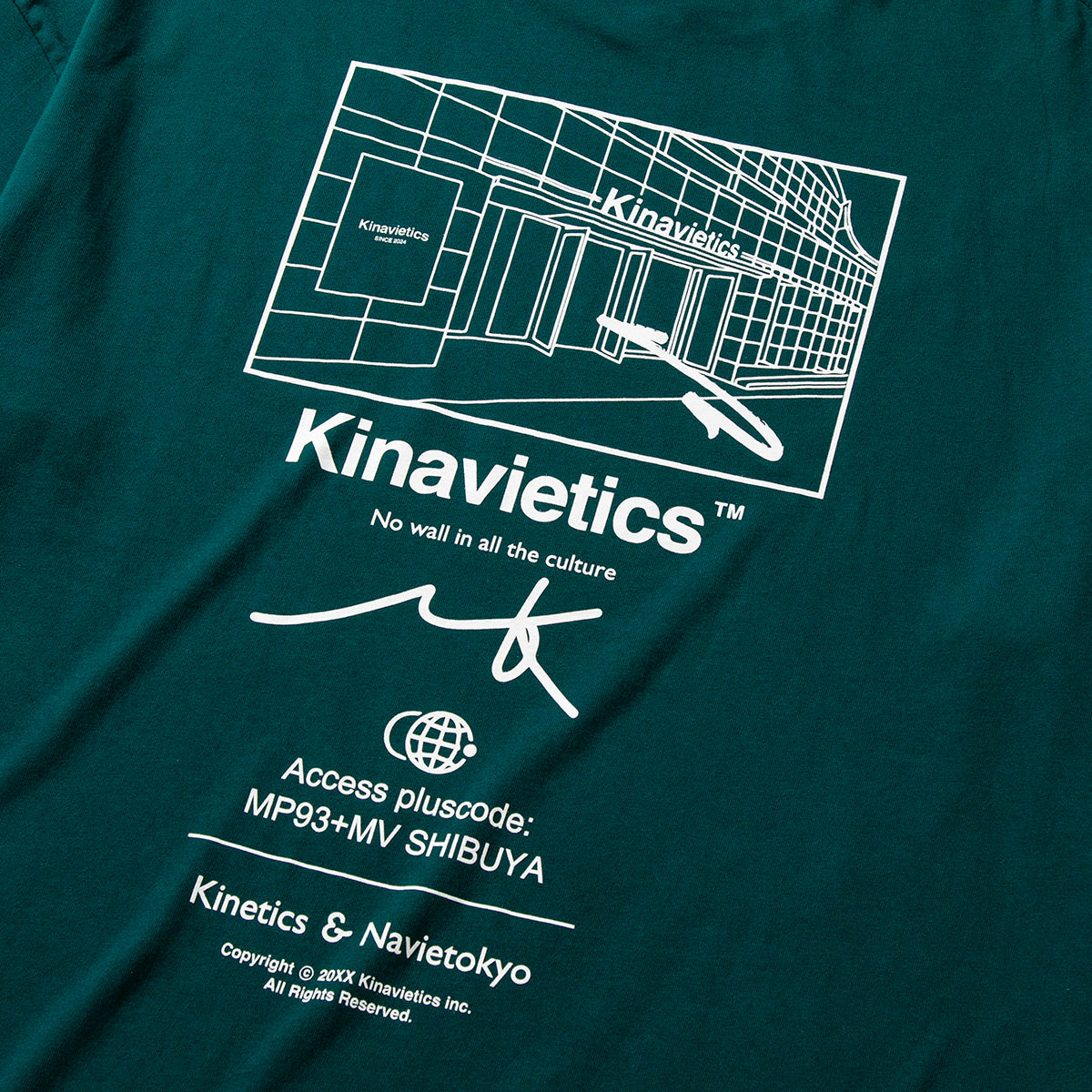 NAVIETOKYO x Kinetics Shop L/S Tee