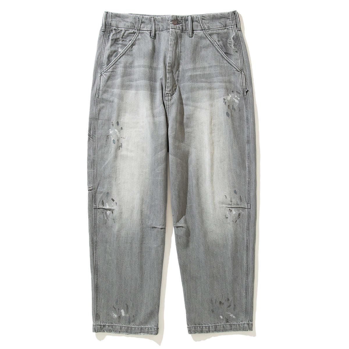 Liberaiders for Kinetics STAMPED DENIM SARROUEL PANTS