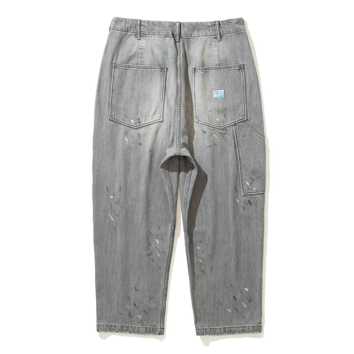 Liberaiders for Kinetics STAMPED DENIM SARROUEL PANTS