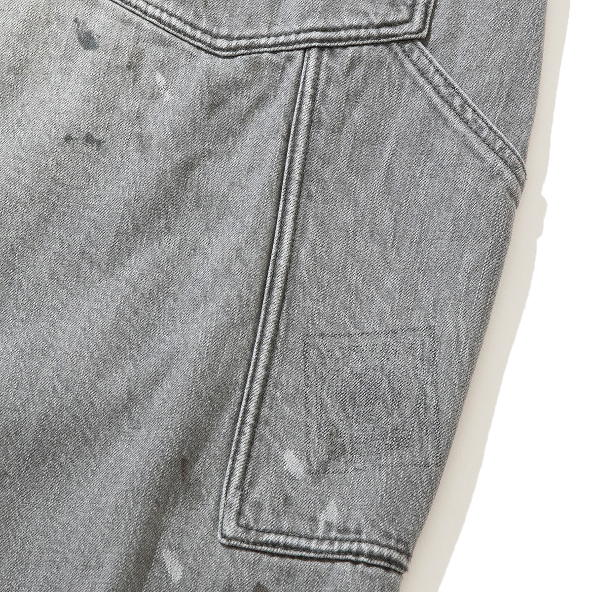 Liberaiders for Kinetics STAMPED DENIM SARROUEL PANTS