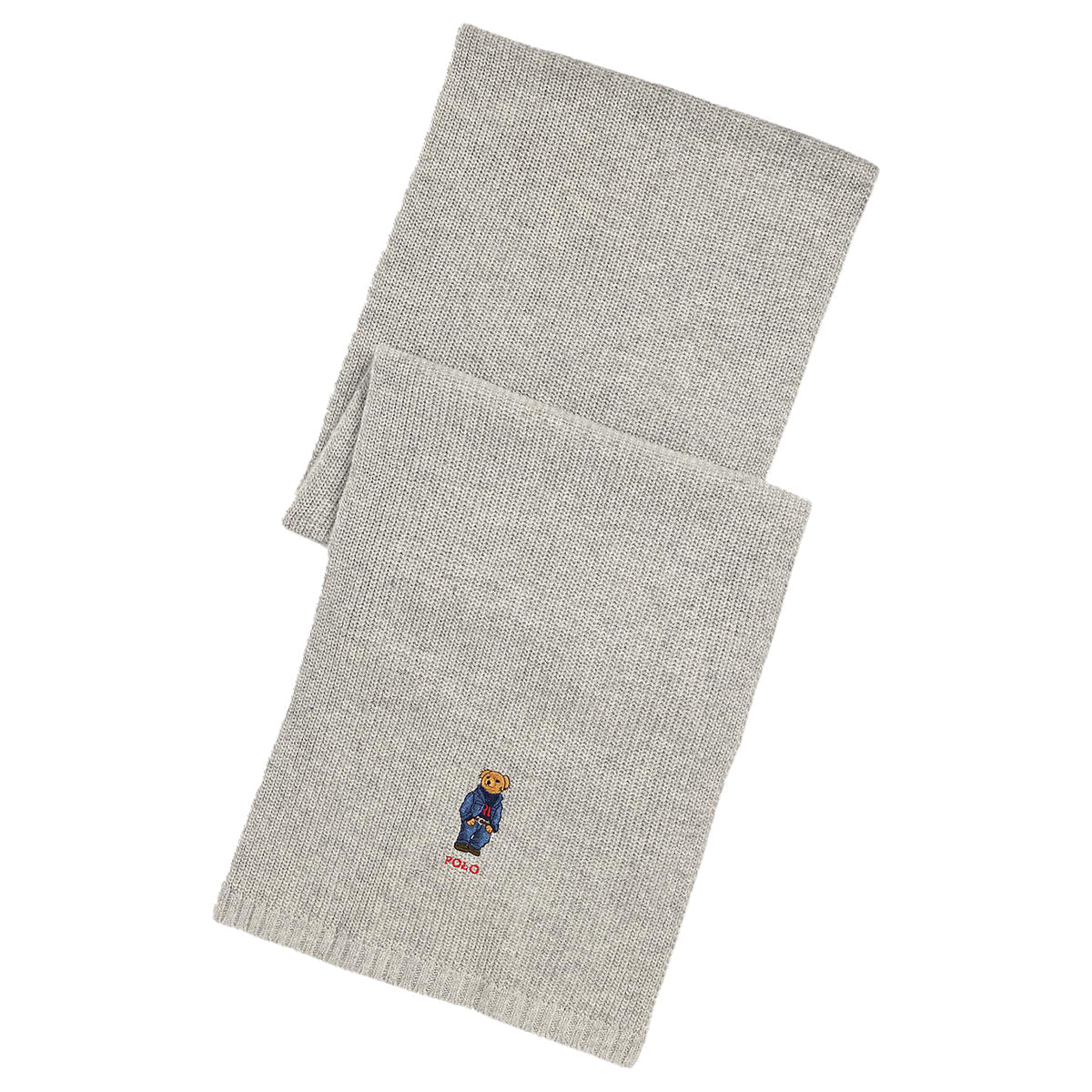 DENIM POLO BEAR SCARF