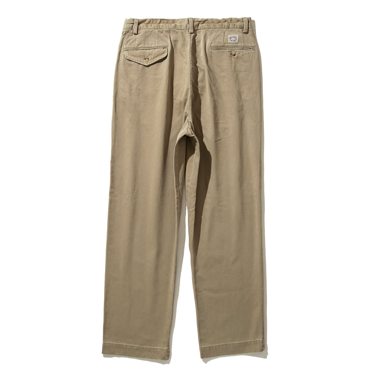 WHITMAN CHINO PLEATED PANTS