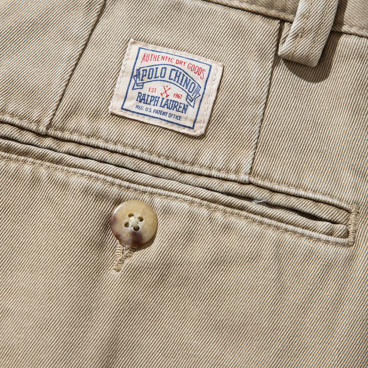 WHITMAN CHINO PLEATED PANTS