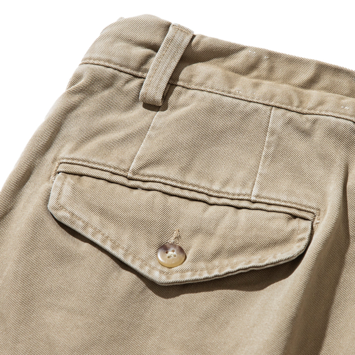 WHITMAN CHINO PLEATED PANTS