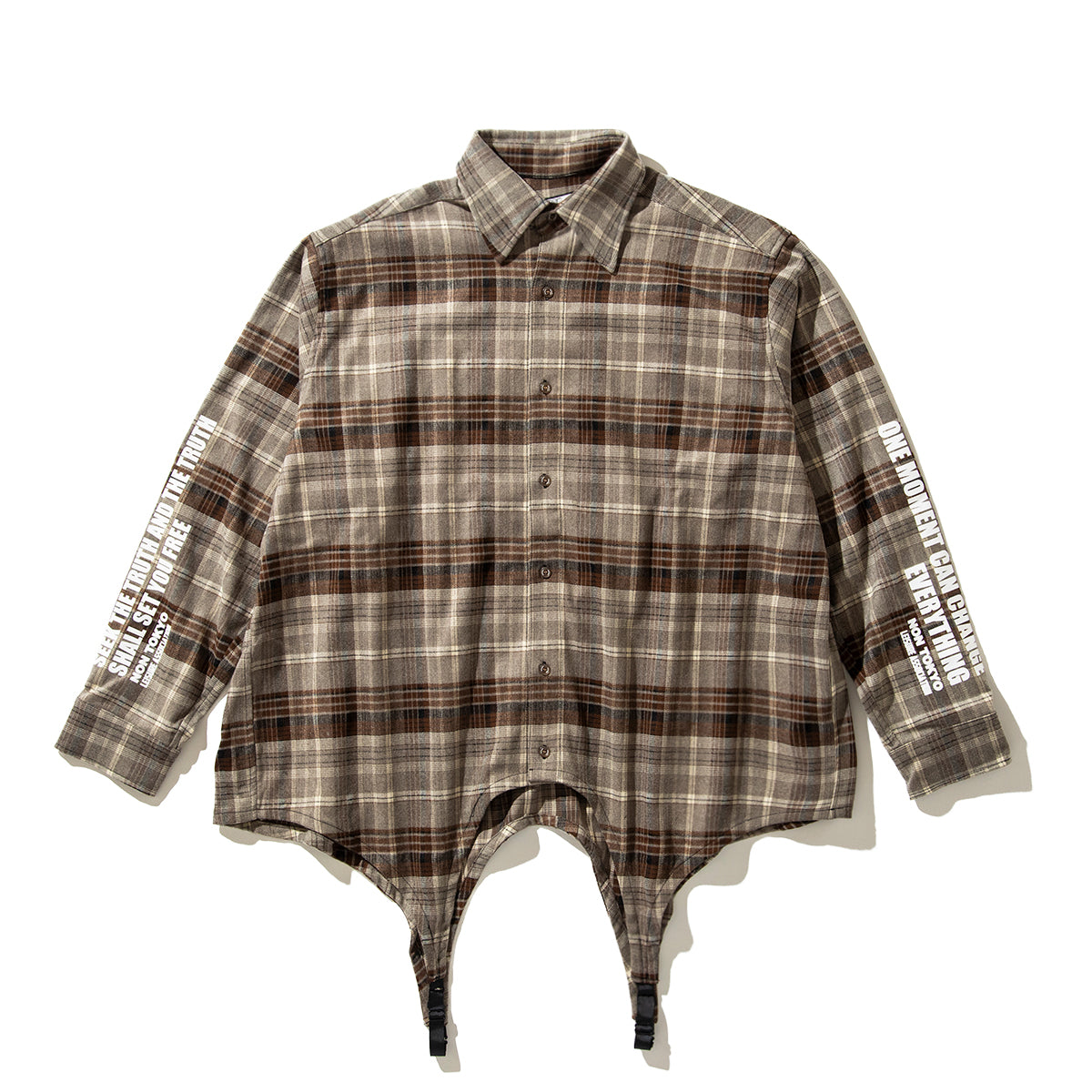 2WAY FLANNEL CHECK SHIRT