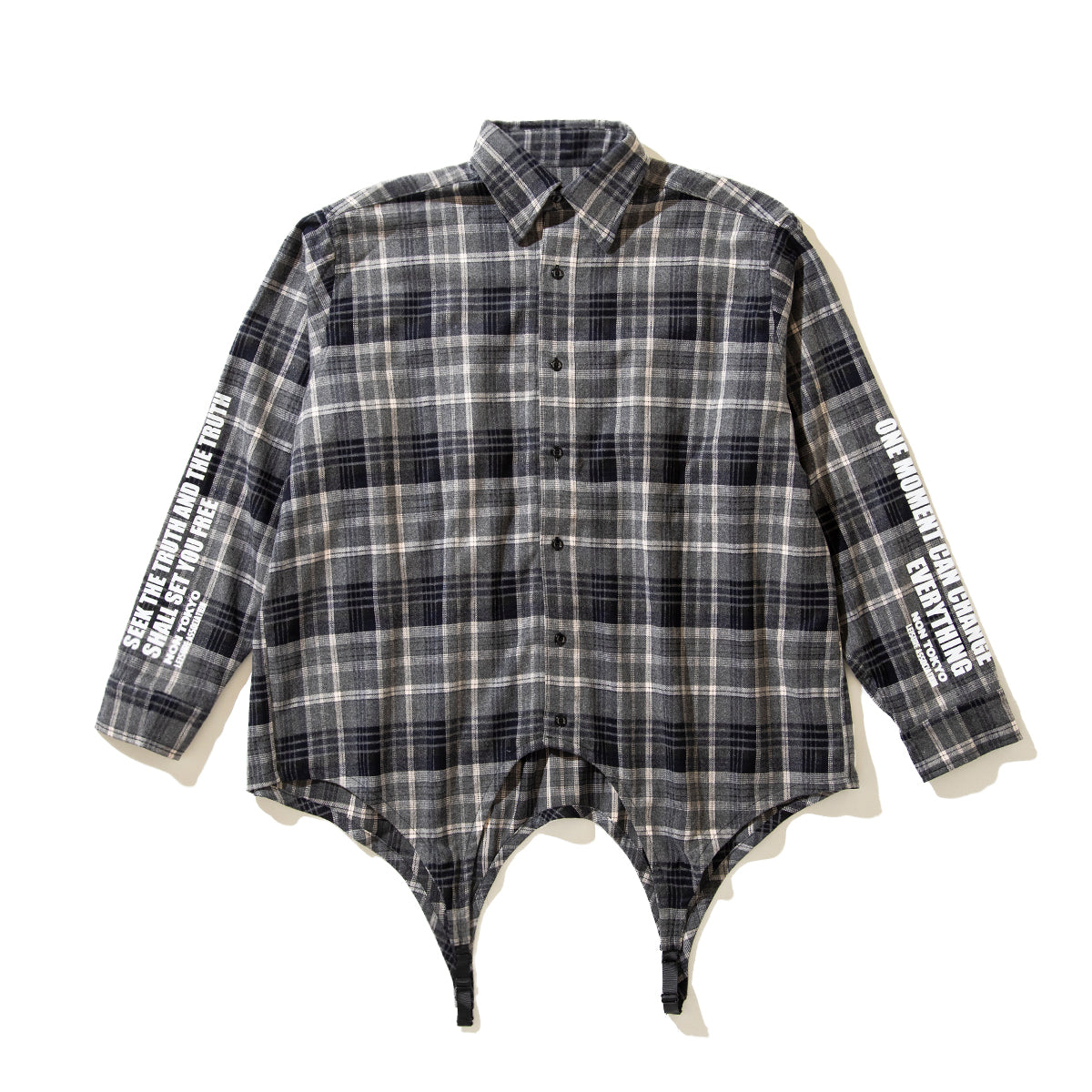 2WAY FLANNEL CHECK SHIRT
