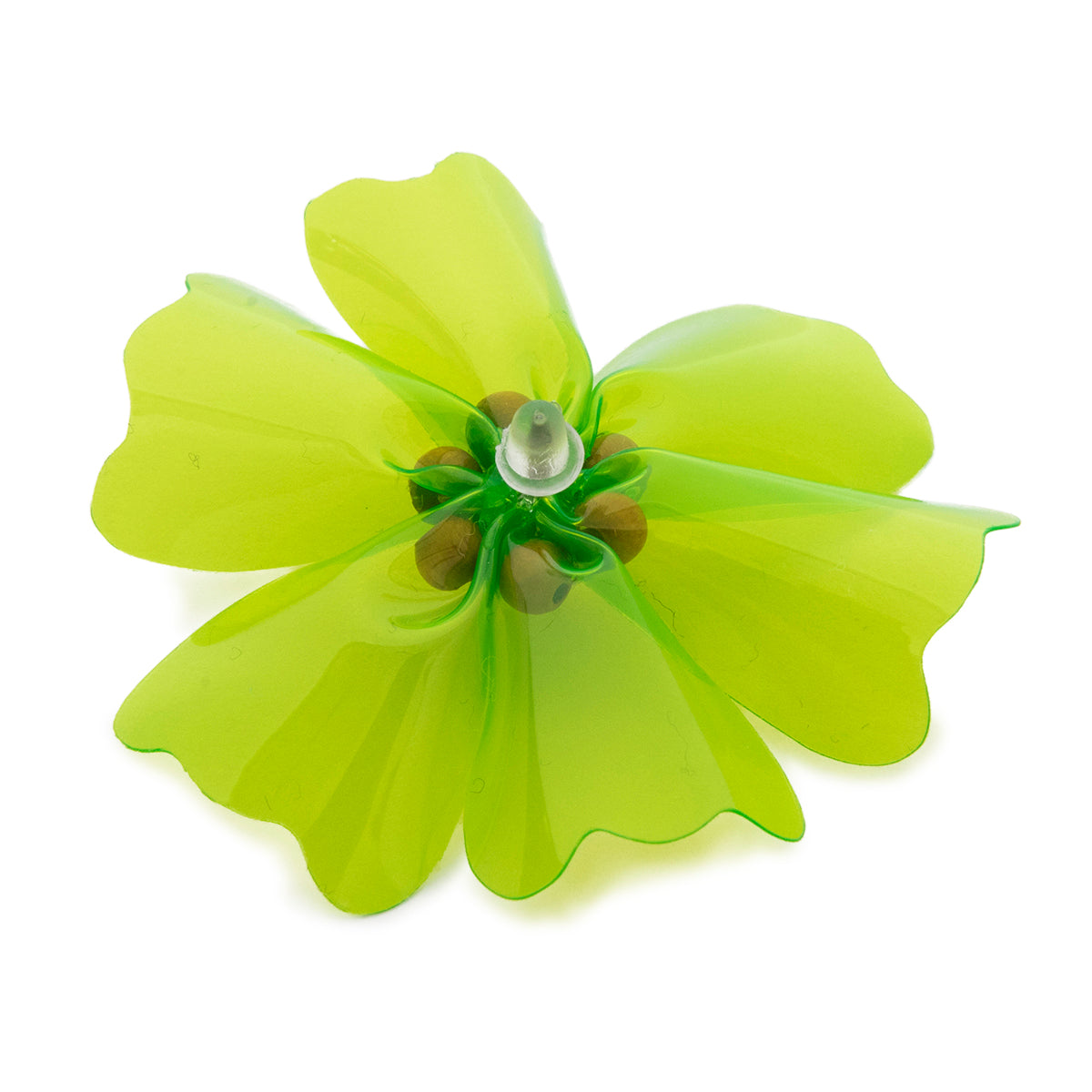 BIJOU VINYL FLOWER PIERCED