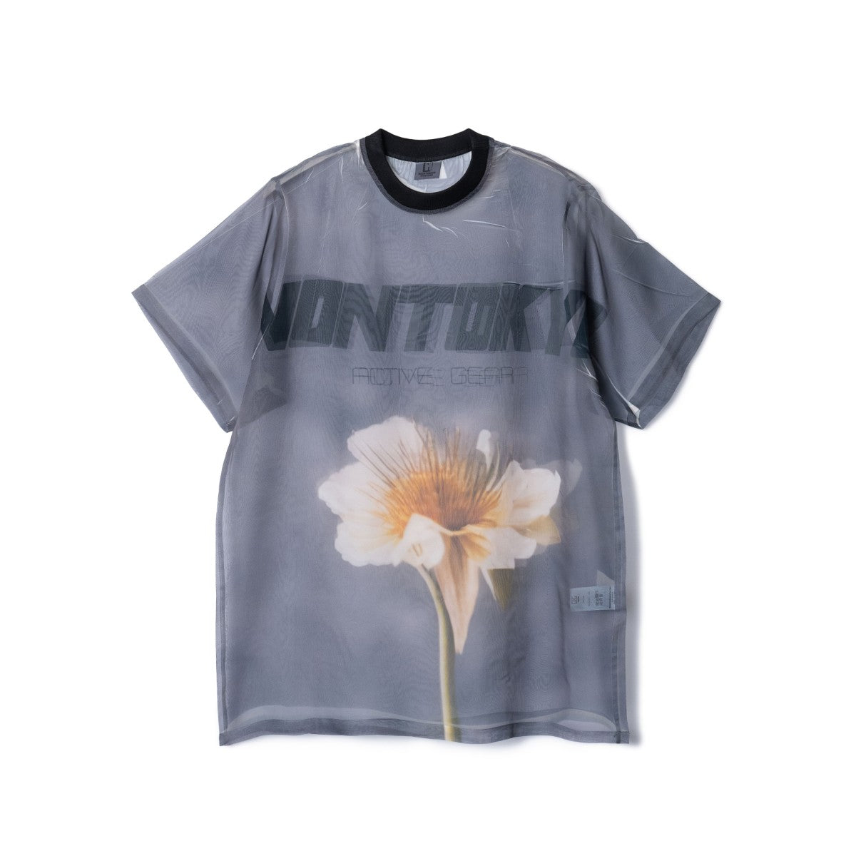 DIRECT PRINT SHEER T-SHIRT