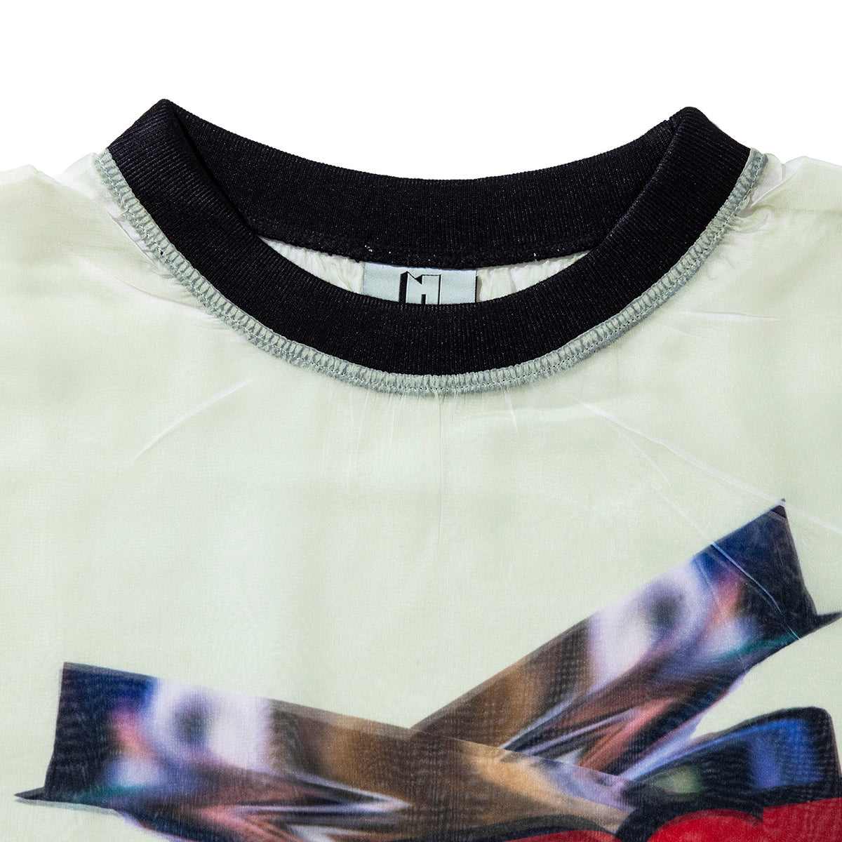 DIRECT PRINT SHEER T-SHIRT