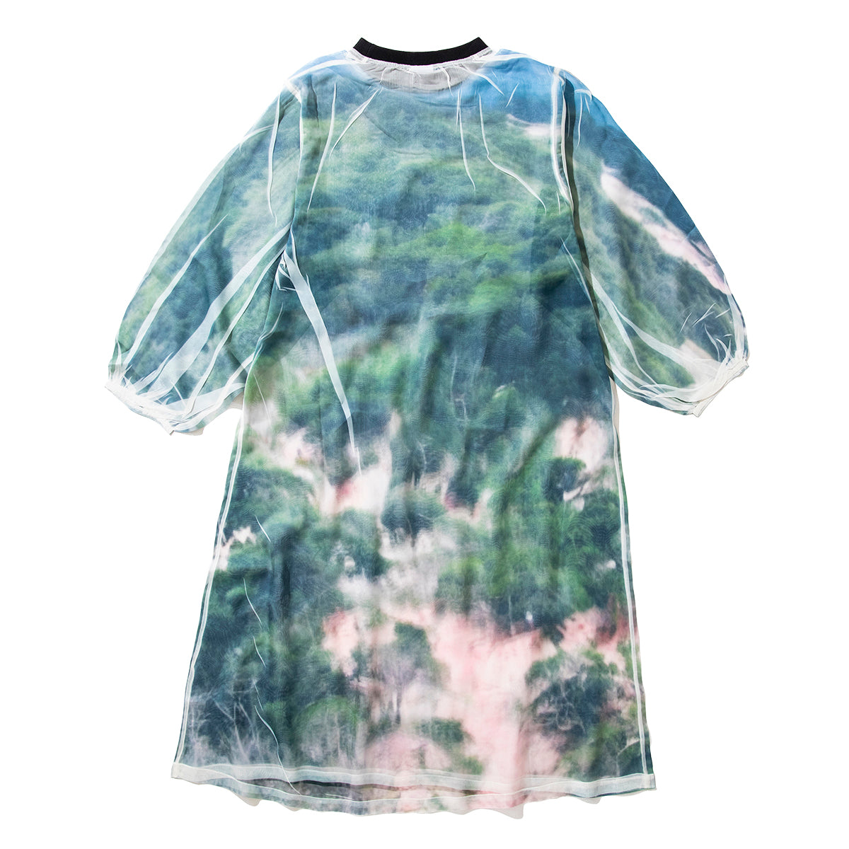 DIRECT PRINT SHEER ONE-PIECE