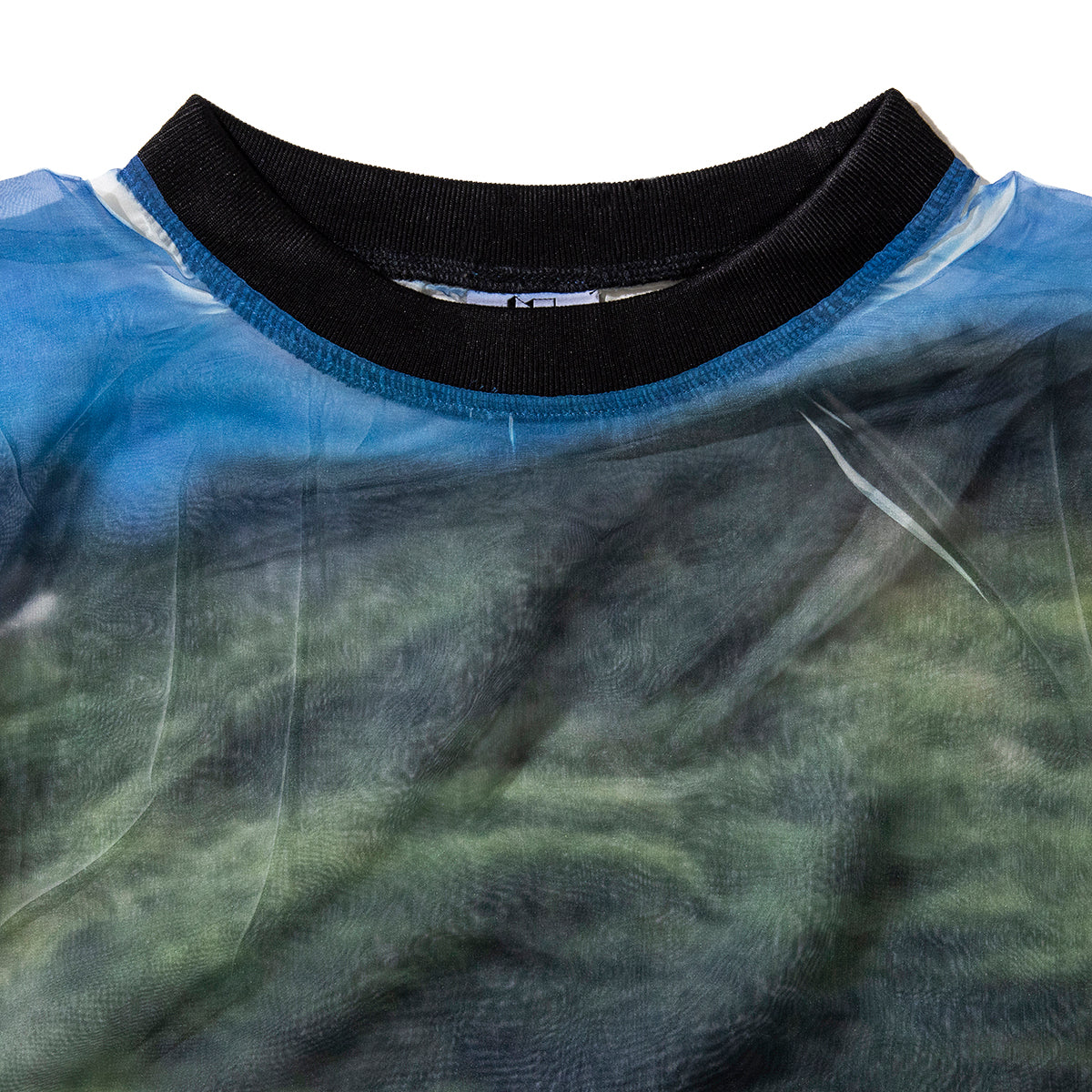 DIRECT PRINT SHEER ONE-PIECE