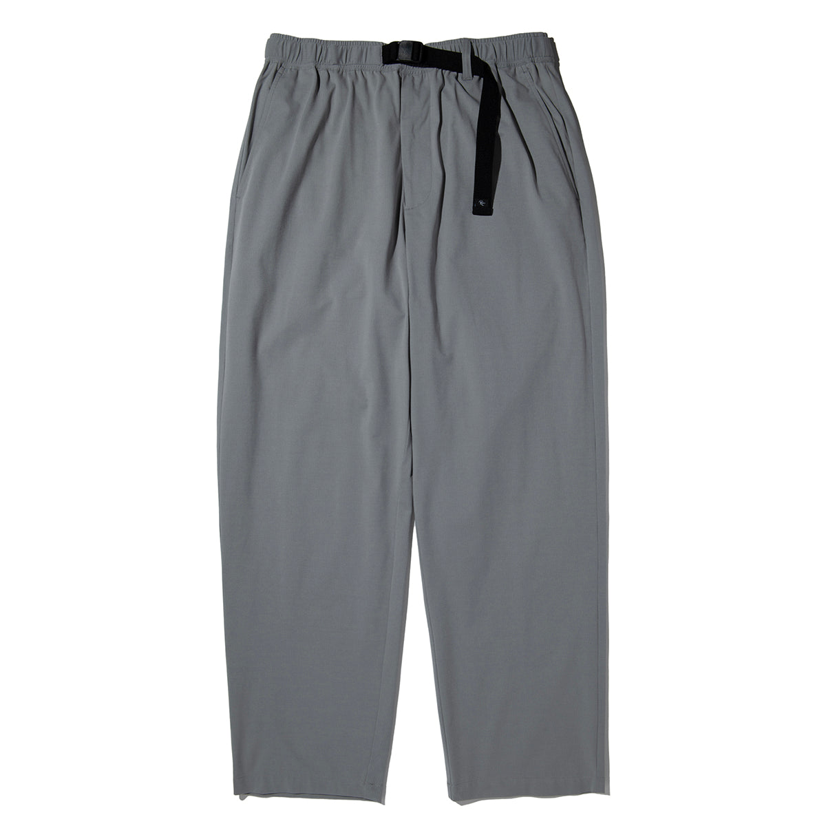 MESH KNIT BELTED EASY PANT