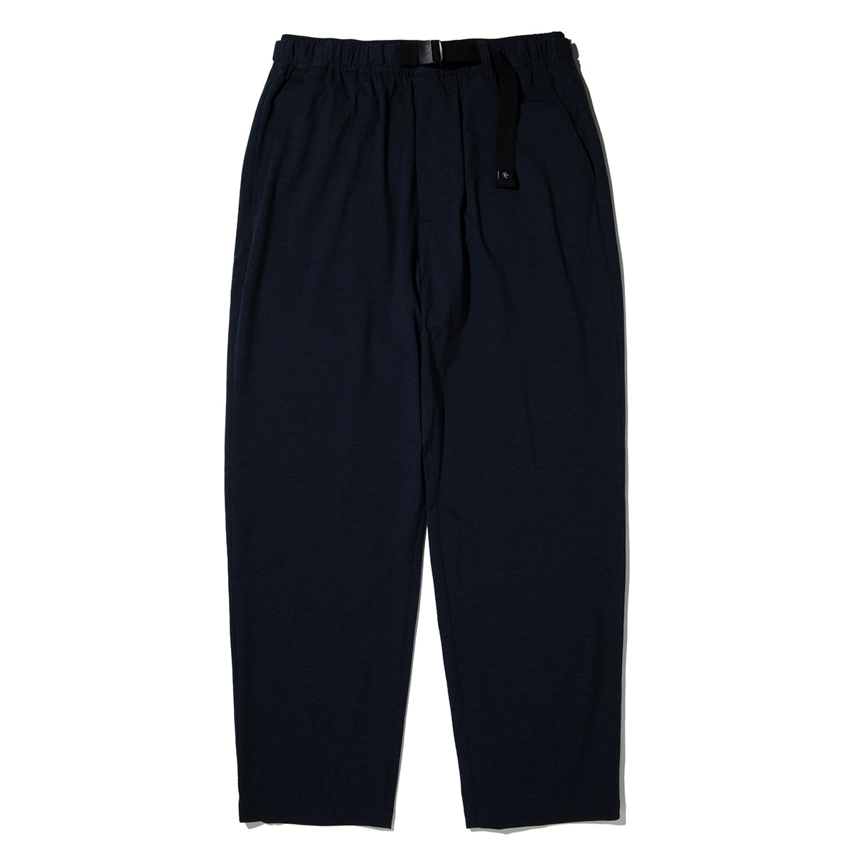 MESH KNIT BELTED EASY PANT