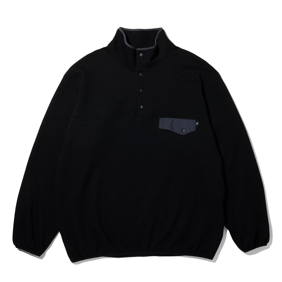 SNAP PULLOVER SWEAT