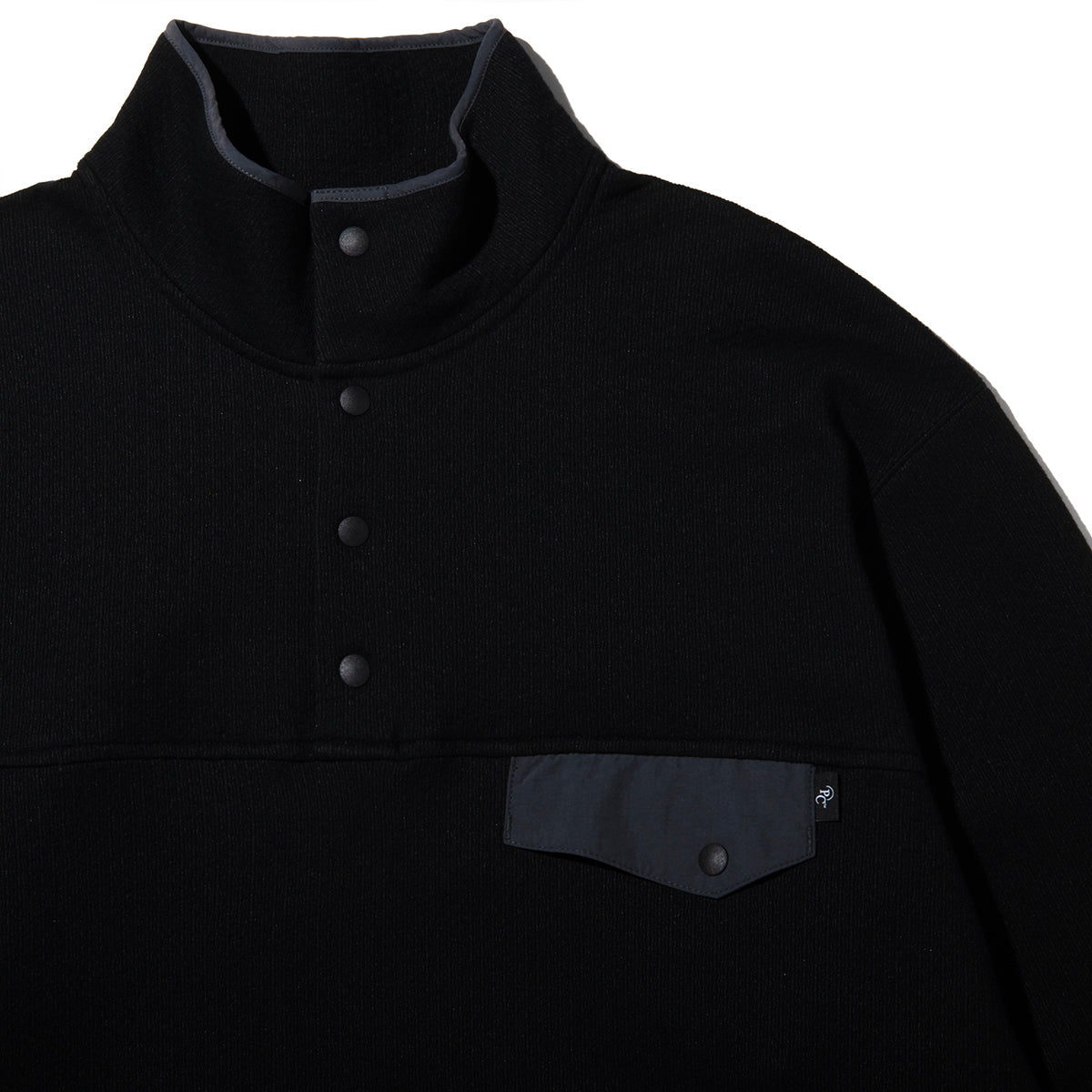 SNAP PULLOVER SWEAT