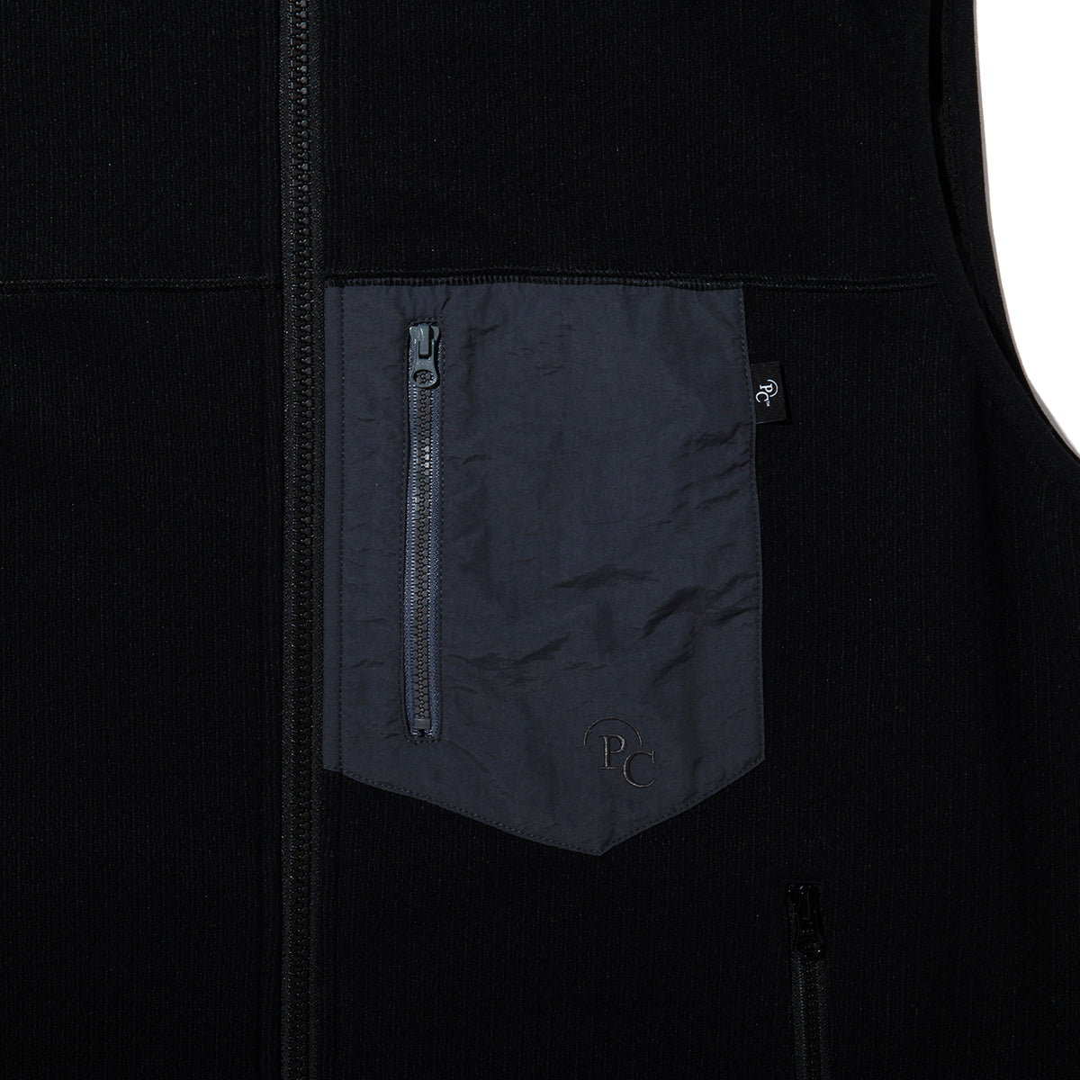 SWEAT ZIP VEST