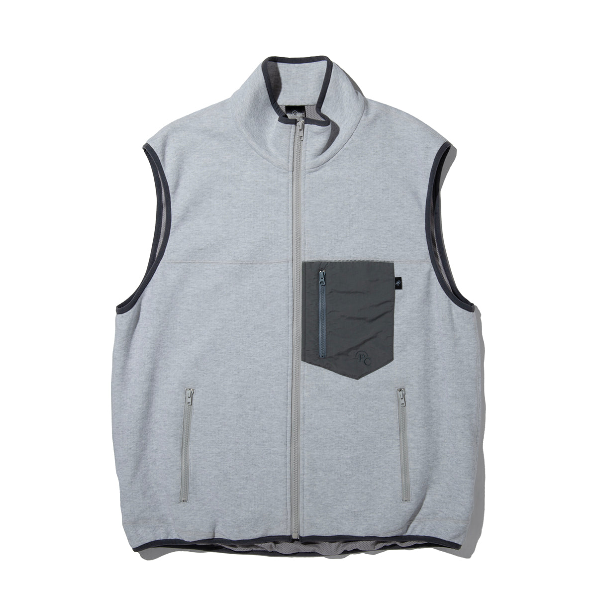 SWEAT ZIP VEST