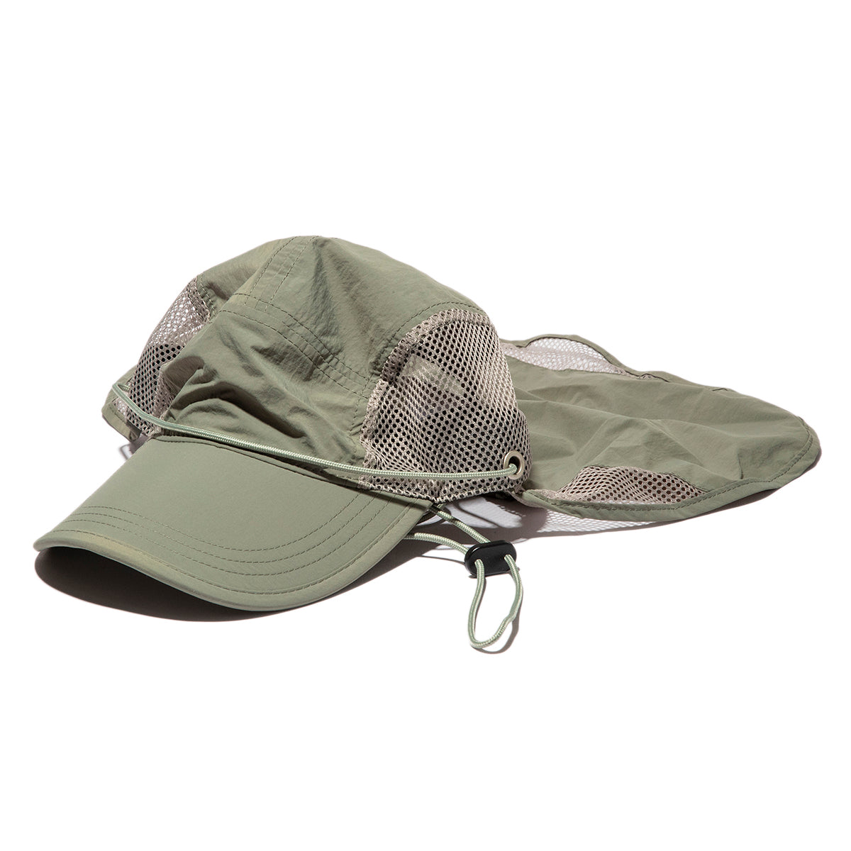 5PANEL 3WAY LONG BILL MESH CAP