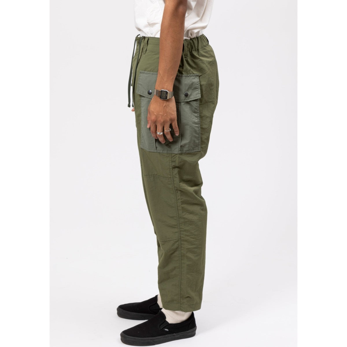 PACKABLE RIP STOP 9/10 MILITARY PANTS