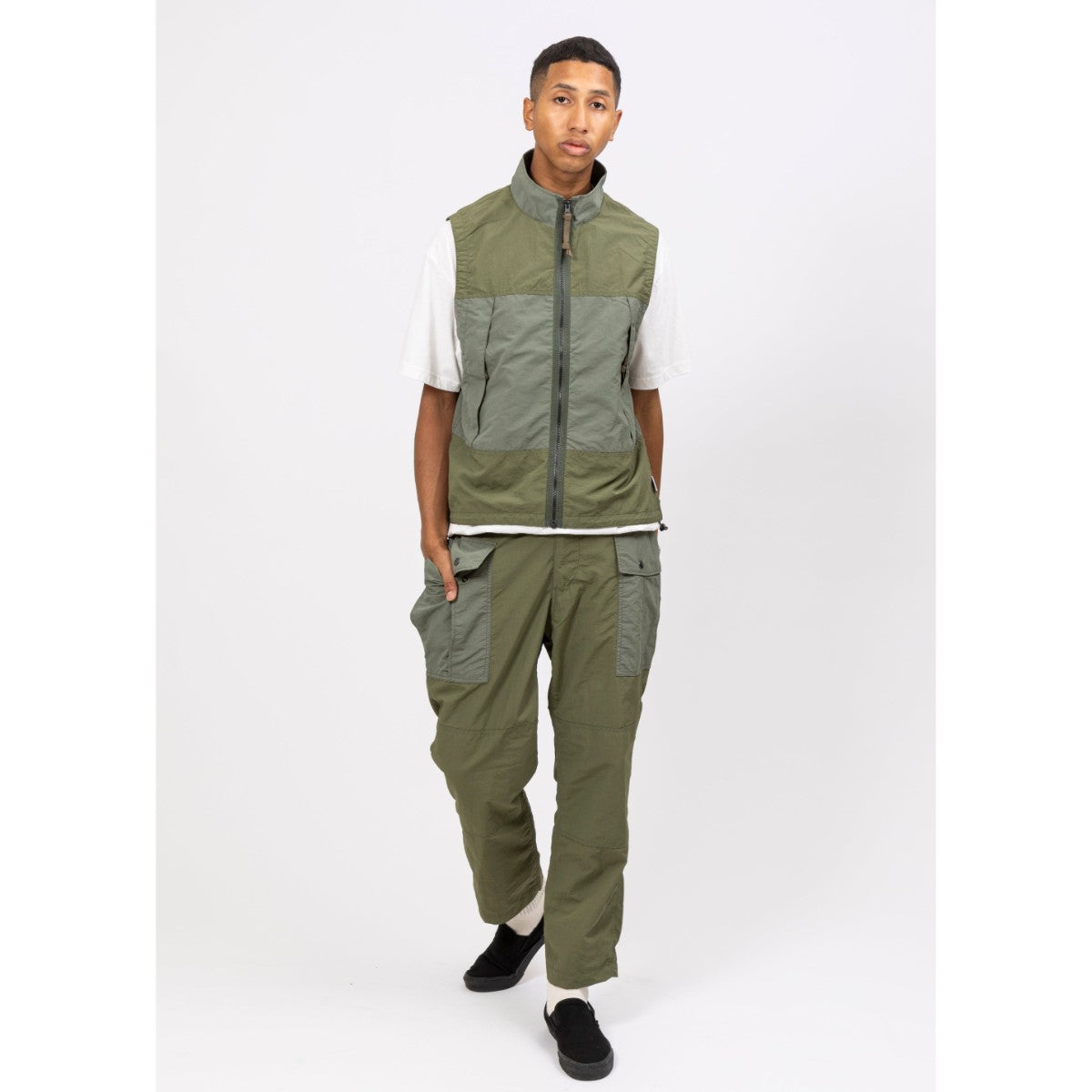 PACKABLE RIP STOP 9/10 MILITARY PANTS