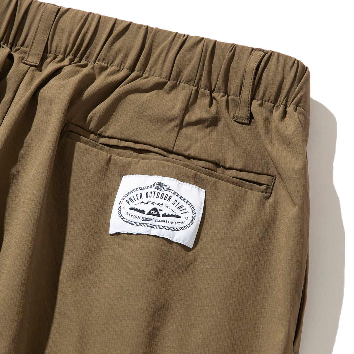 STRETCH RIP ANKLE BALLOON PANTS