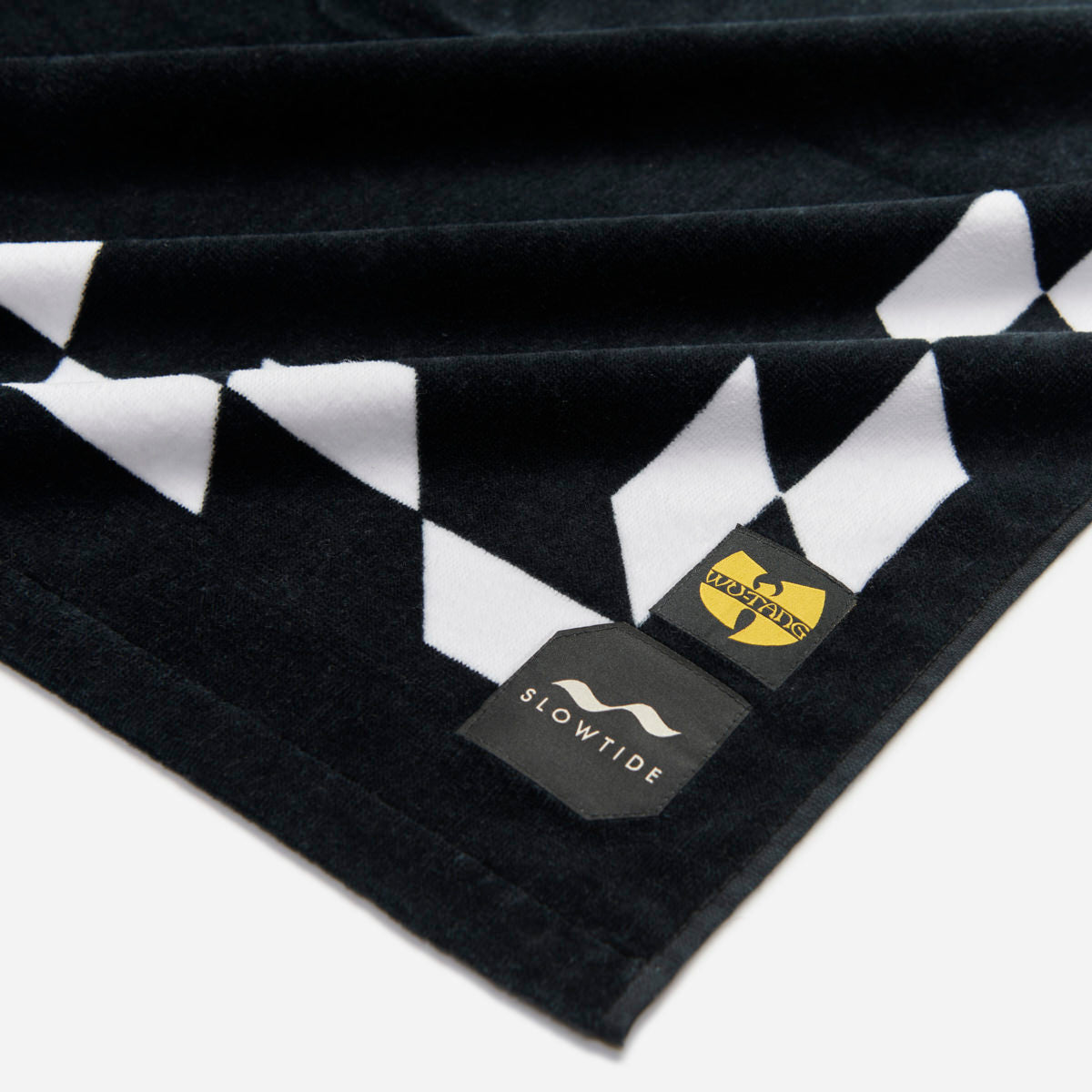 Blocks On Fire Beach Towel