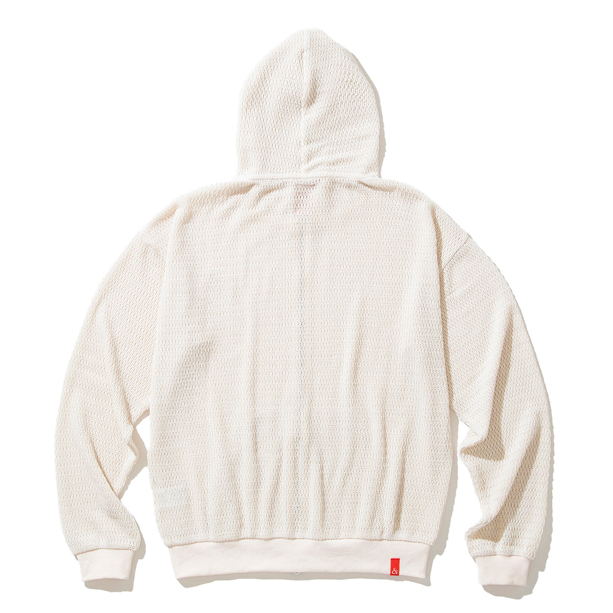 VACATION MESH KNIT ZIP HOODIE