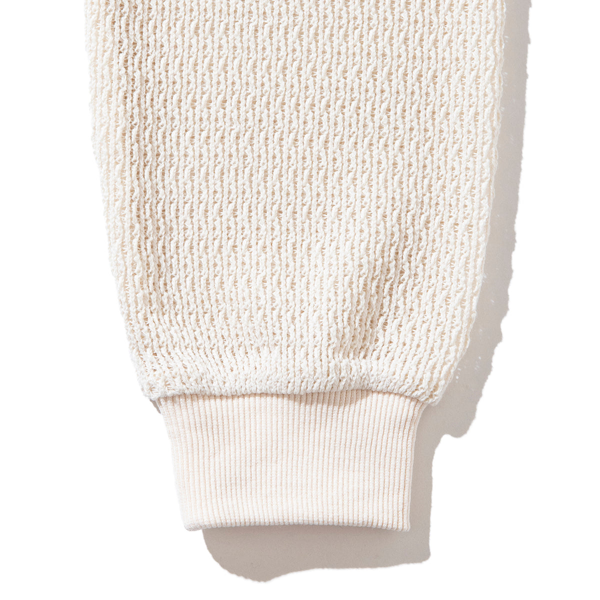 VACATION MESH KNIT ZIP HOODIE