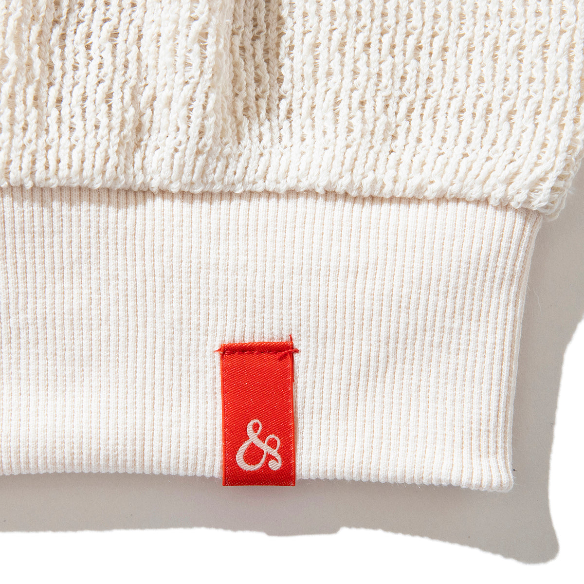 VACATION MESH KNIT ZIP HOODIE