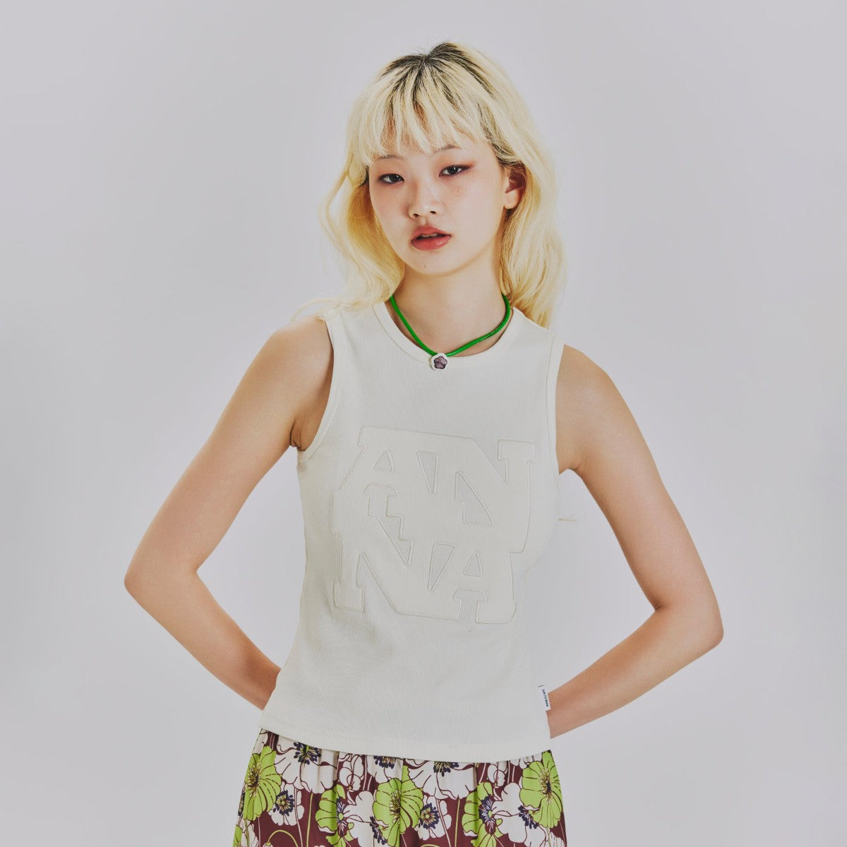 TRIM LOGO TANK TOP