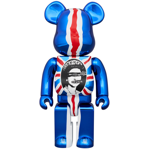 Sex Pistols "God Save The Queen" Chrome Ver. 100% & 400%