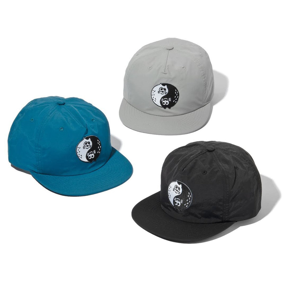 Charr Morita x FLATLUX - Yin&Nyang Nylon Cap