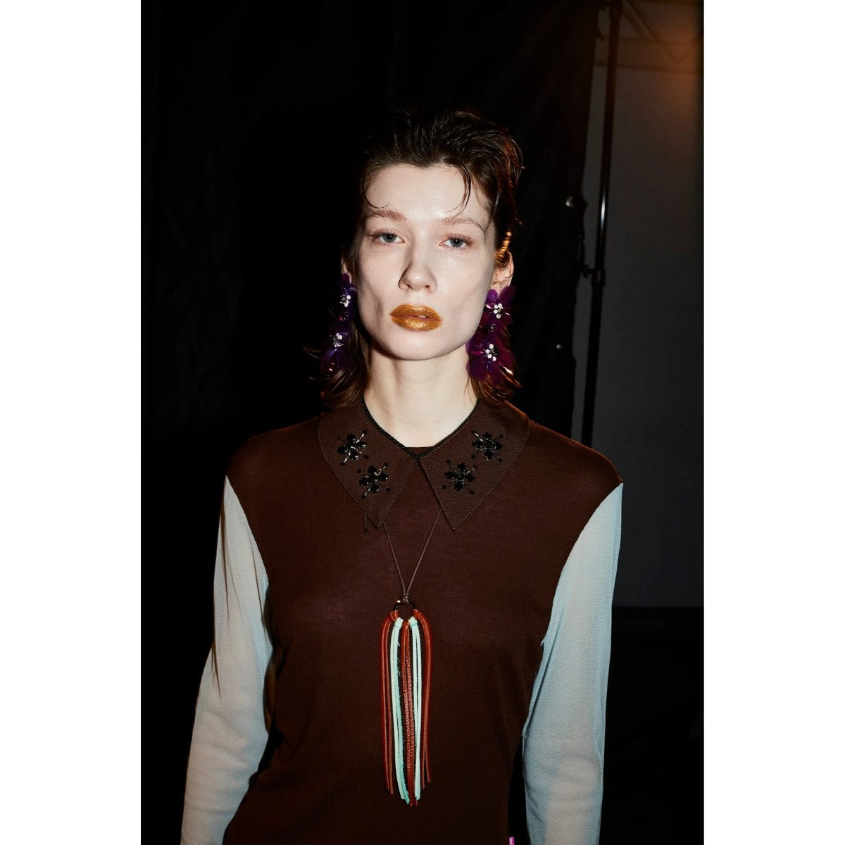 FRINGE HOLDER NECKLACE