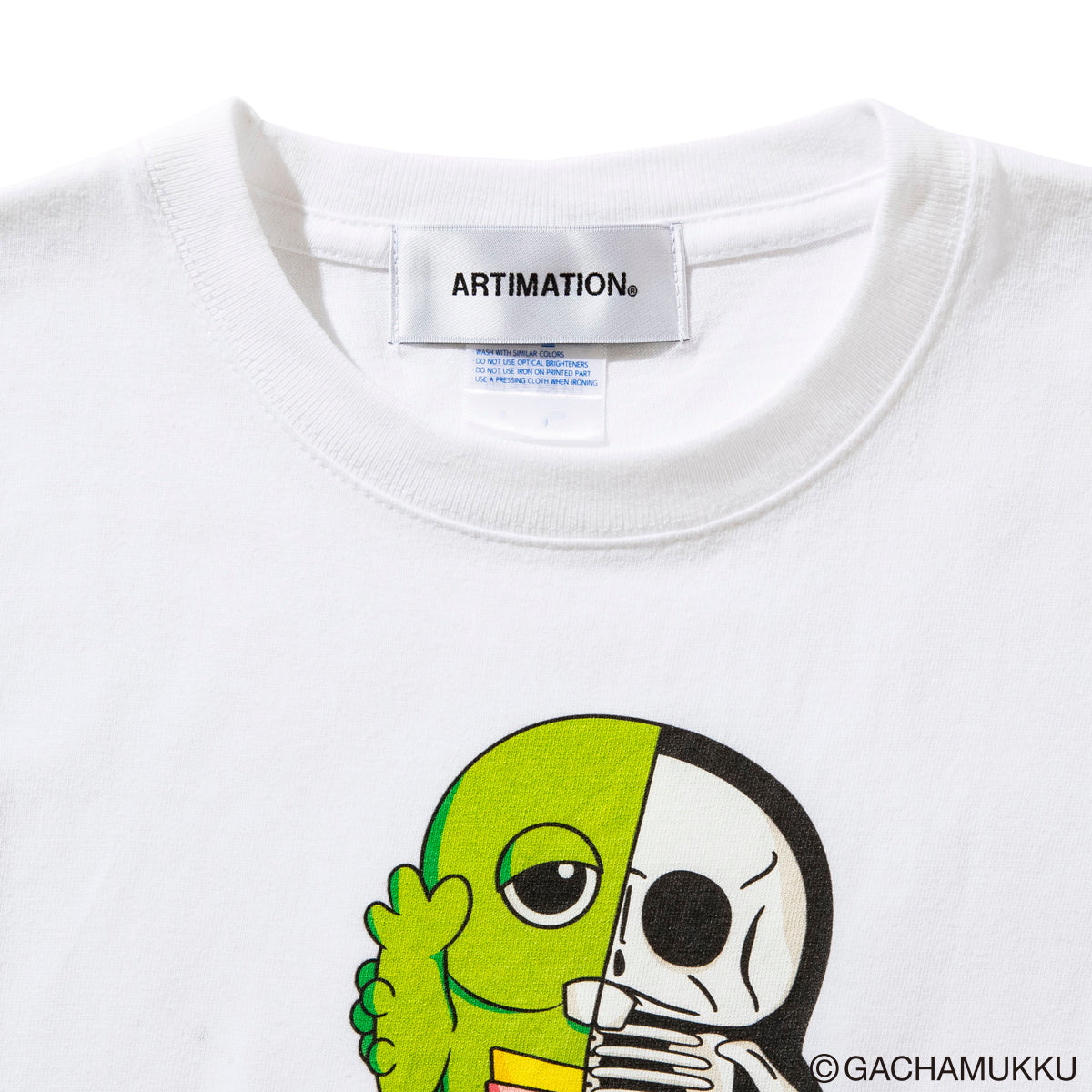 <GACHAPIN & MUKKU×ARTIMATION> GACHAPIN S/S KIDS TEE