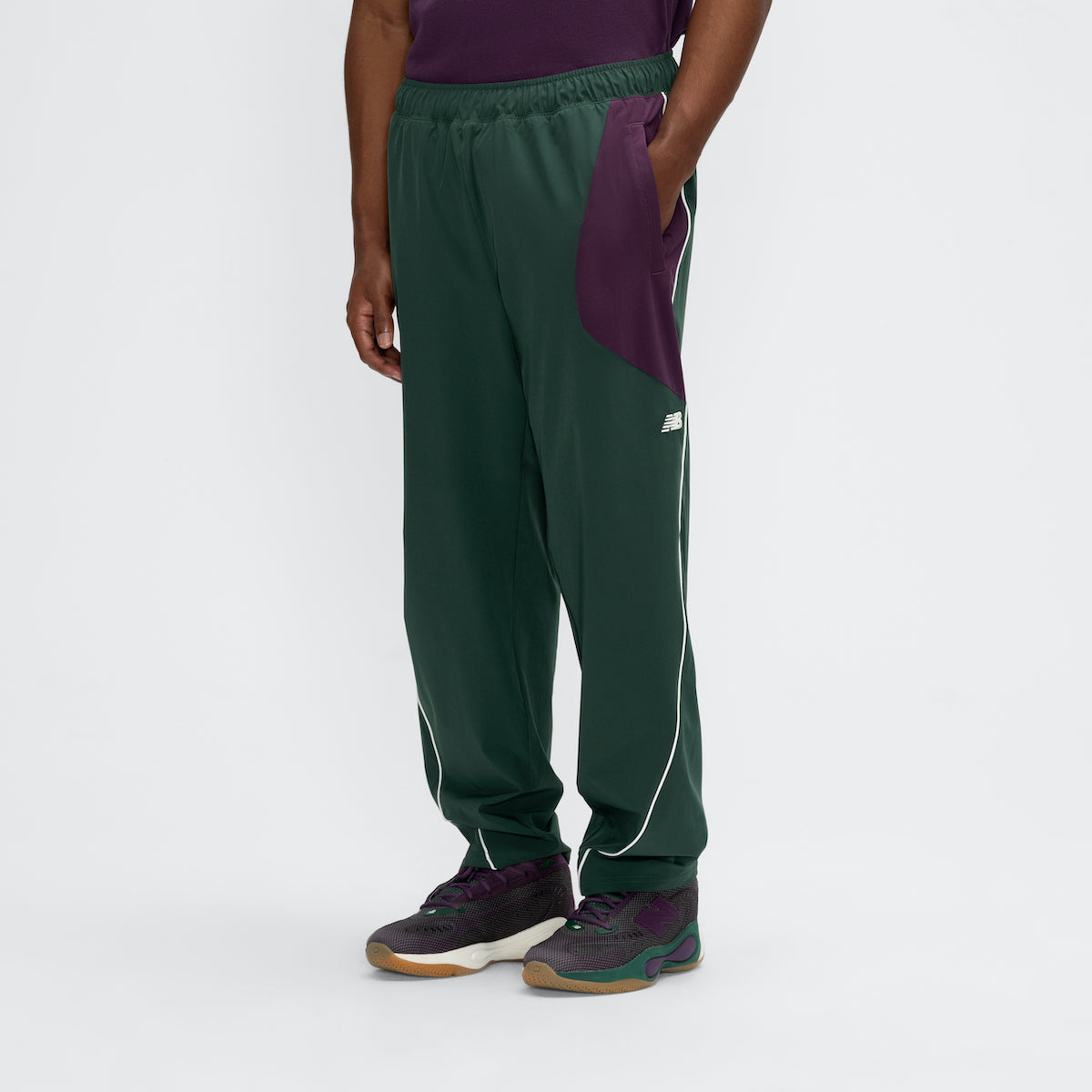 Basketball Woven Color Block Pants
