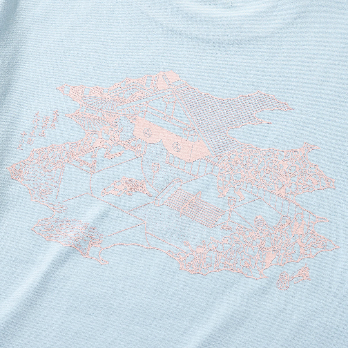 Skate park S/S t-shirts (RUTSUBO×YU SUDA)