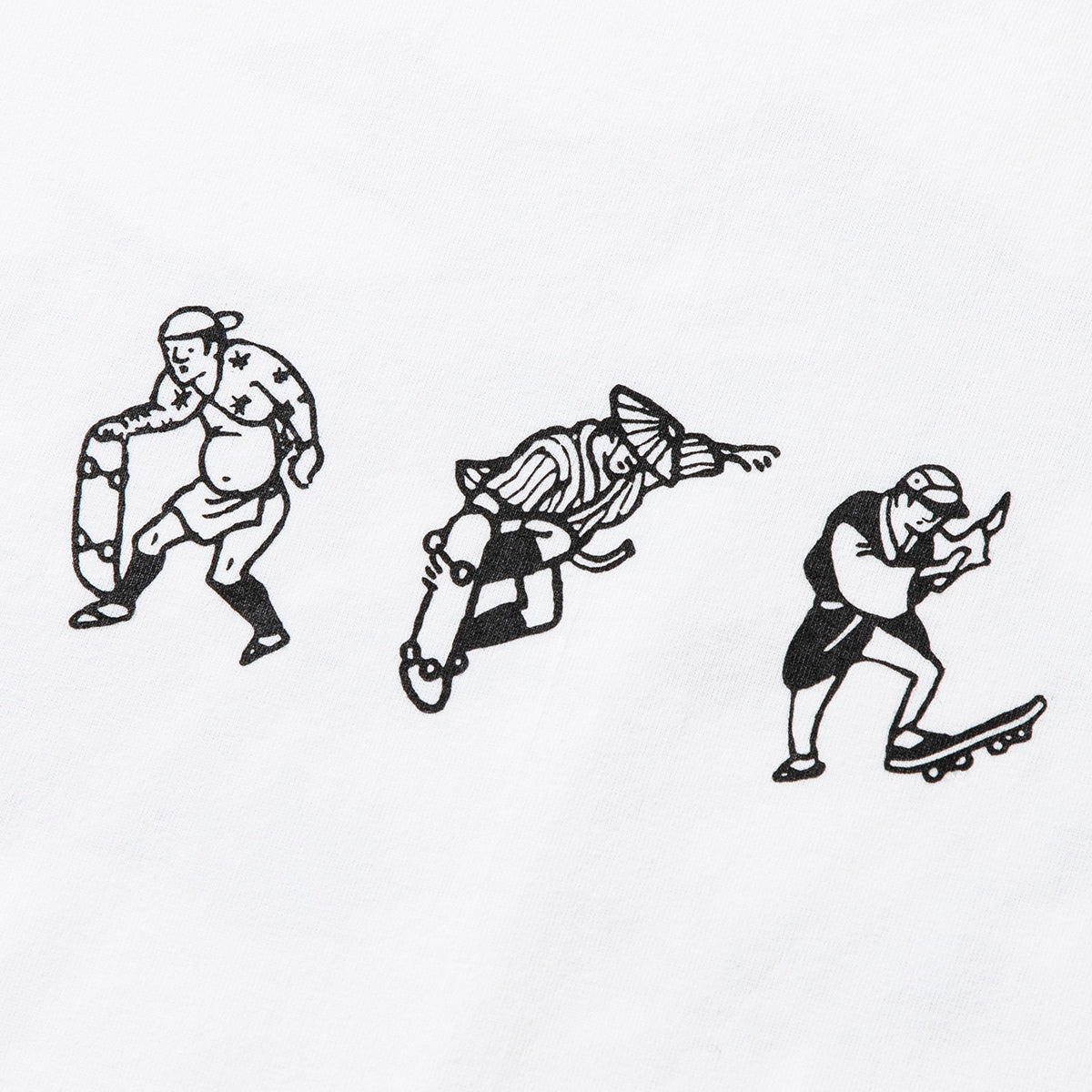 Skate park S/S t-shirts (RUTSUBO×YU SUDA)