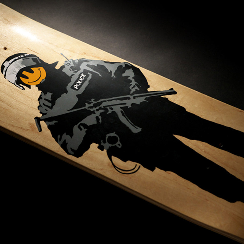 Sync SKATEBOARD DECK "Riot Cop"