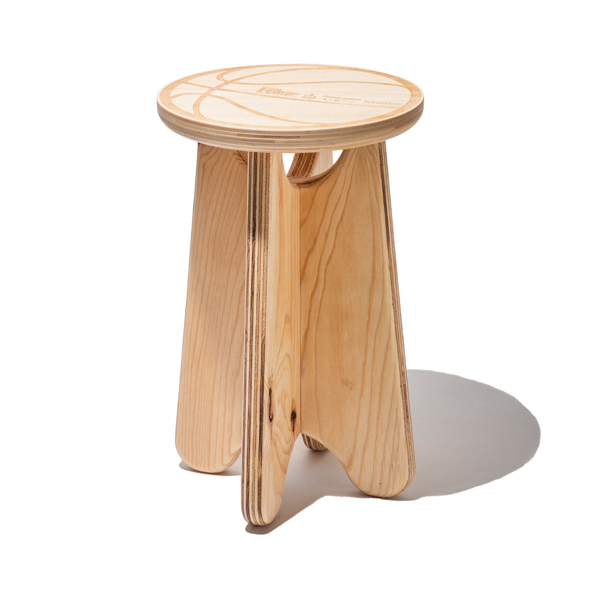 BALL WOODEN STOOL