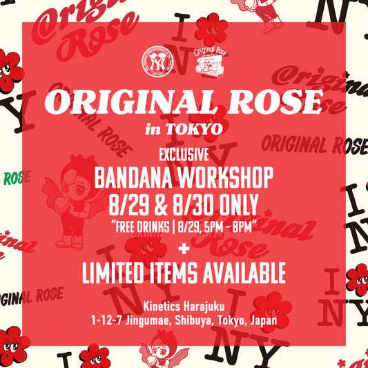 【Original Rose – 日常に“アート”を宿すNY発クリエイティブスタジオがKinetics原宿に登場！】