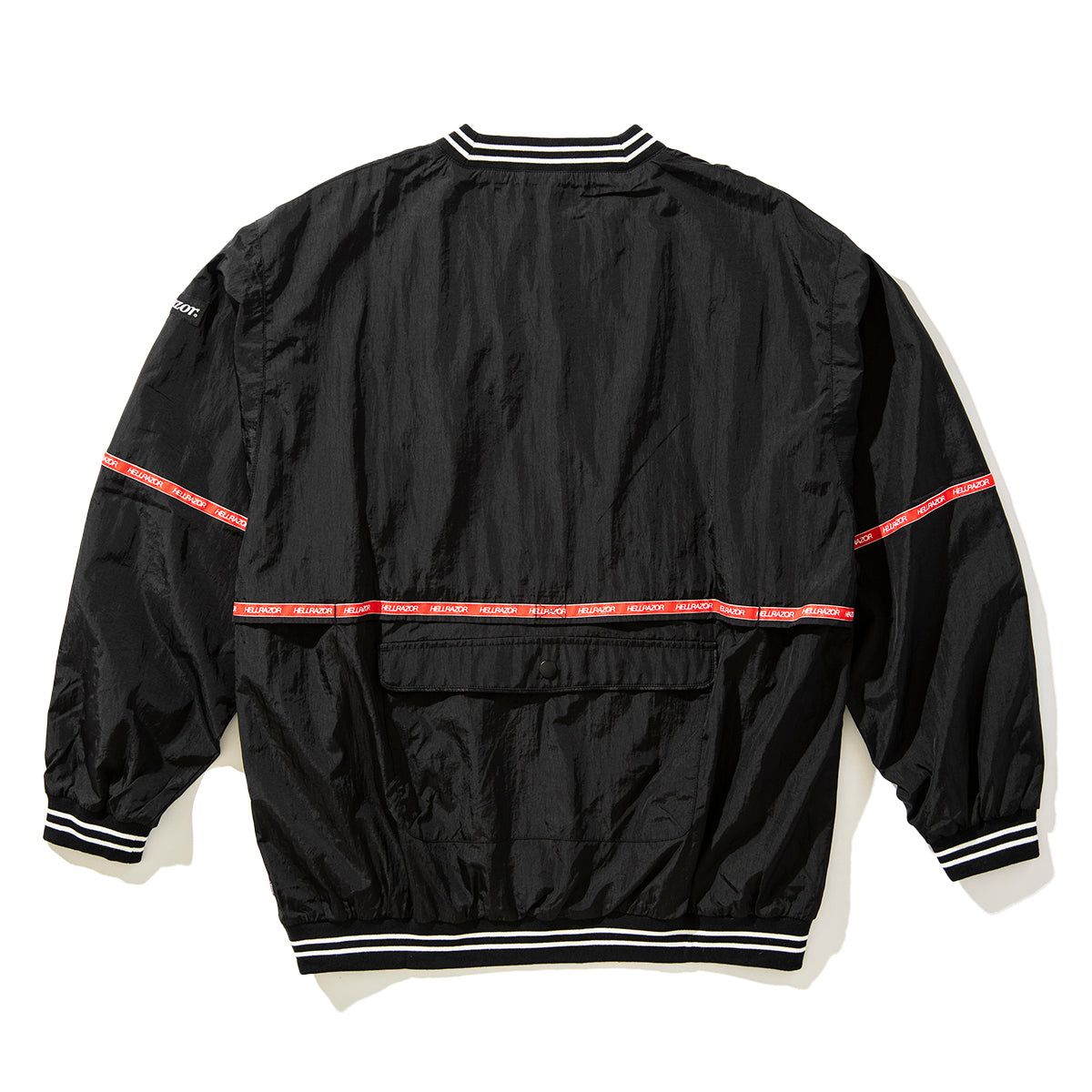 FILA × Hellrazor TRADEMARK LOGO PULLOVER NYLON JACKET