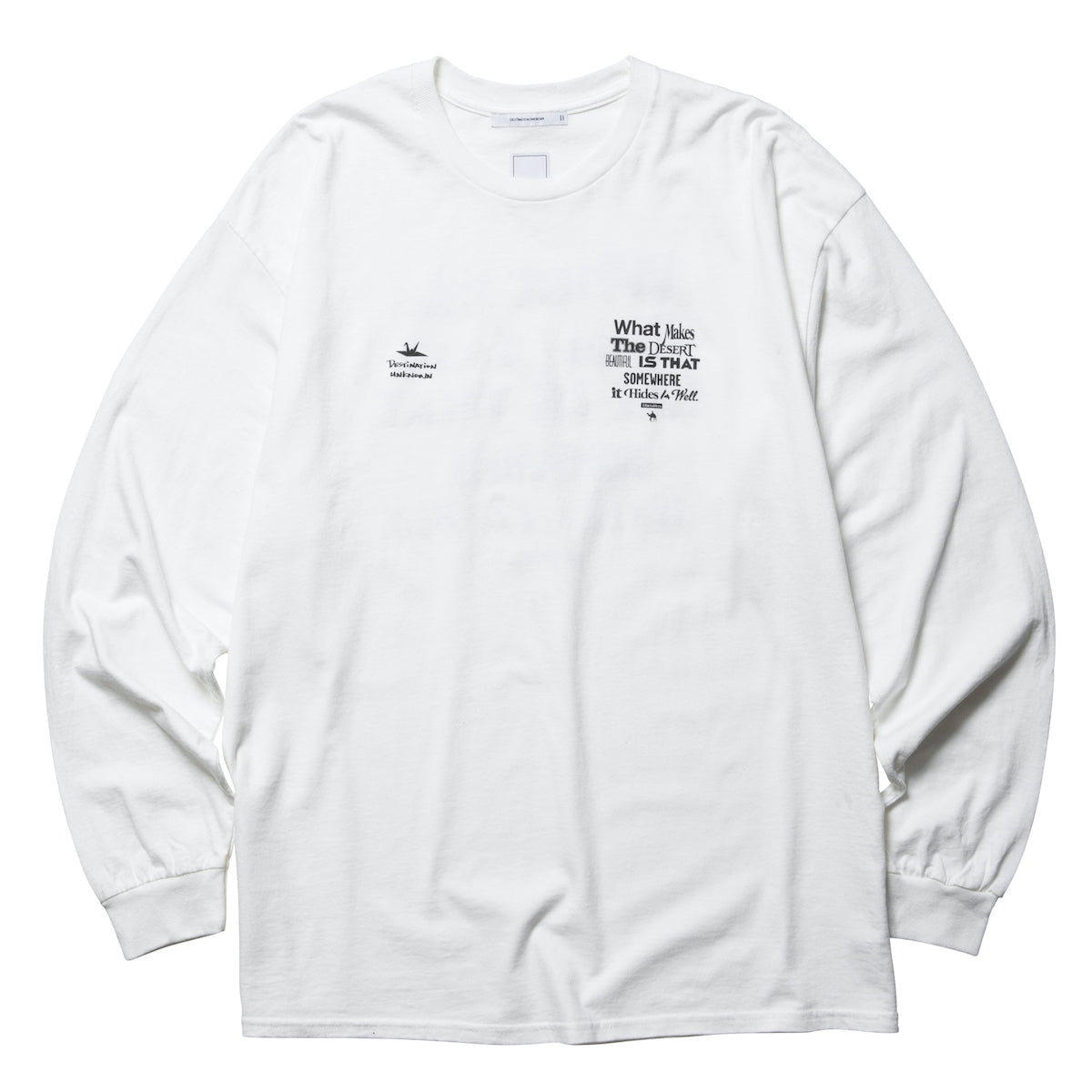 MULTI FONT L/S TEE