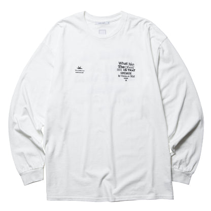 MULTI FONT L/S TEE