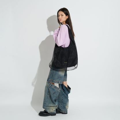 TULLE GATHER BAG