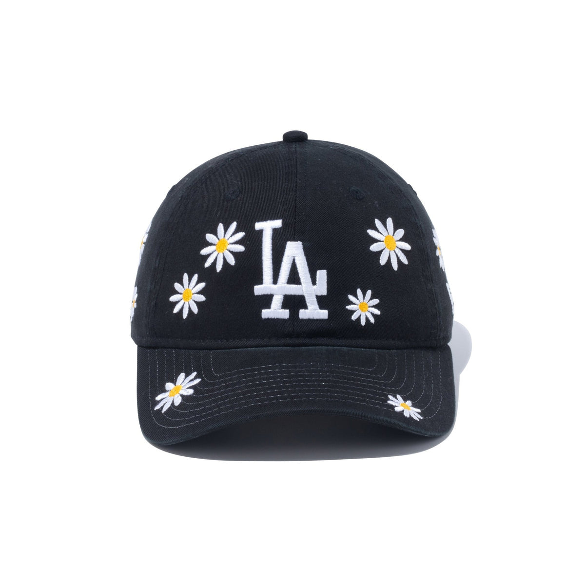 9TWENTY MLB Flower Embroidery Los Angeles Dodgers