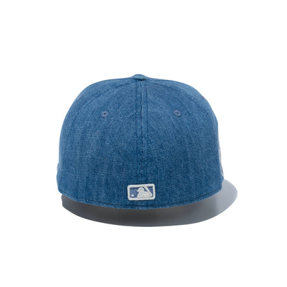 NEW YORK METS SUBWAY SERIES SIDE PATCH DENIM 59FIFTY