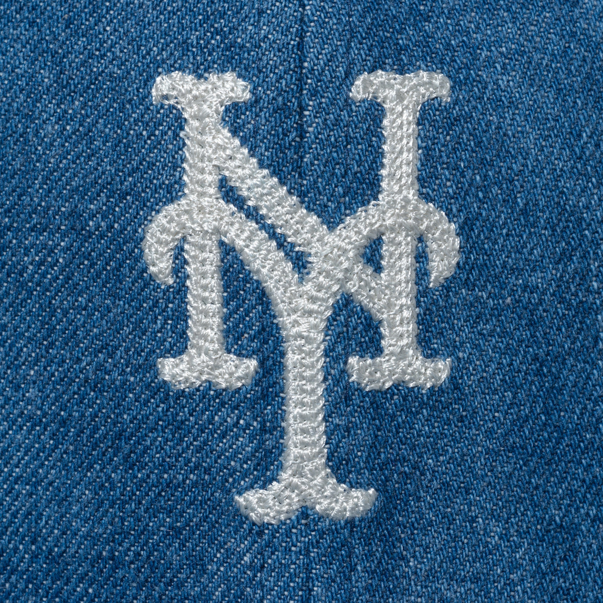 NEW YORK METS SUBWAY SERIES SIDE PATCH DENIM 59FIFTY