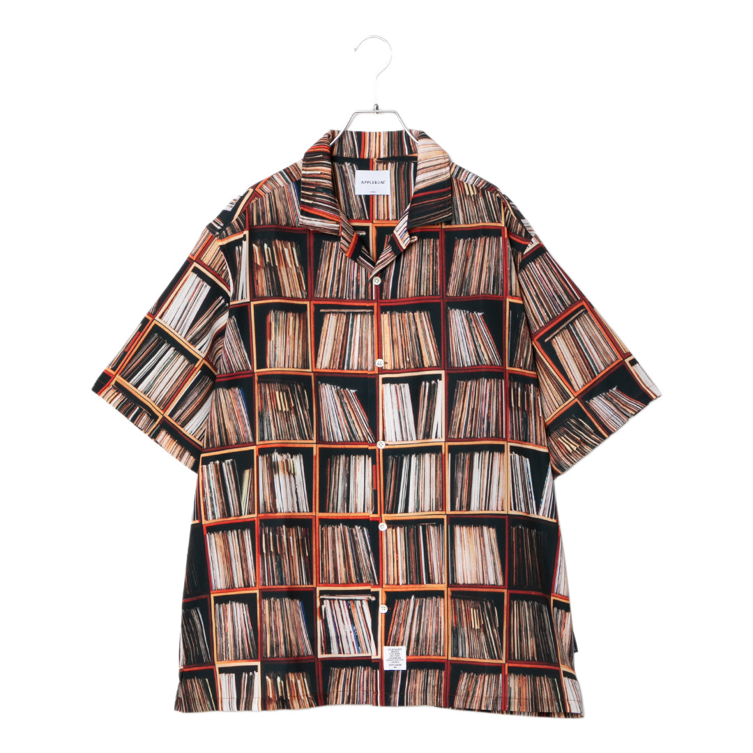 “Vinyl Shelf” Aloha Shirt