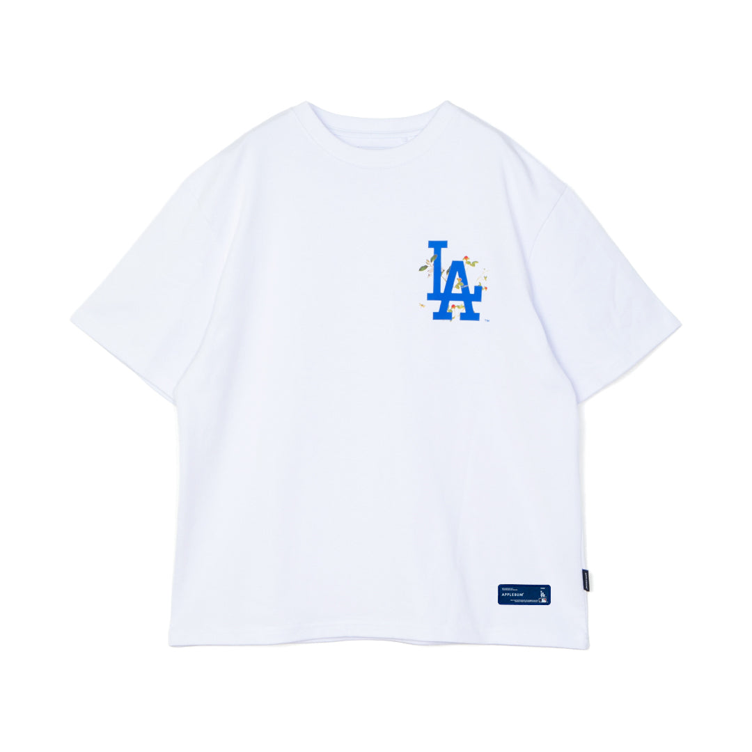 “LA Dodgers” Leaf Logo T-shirt