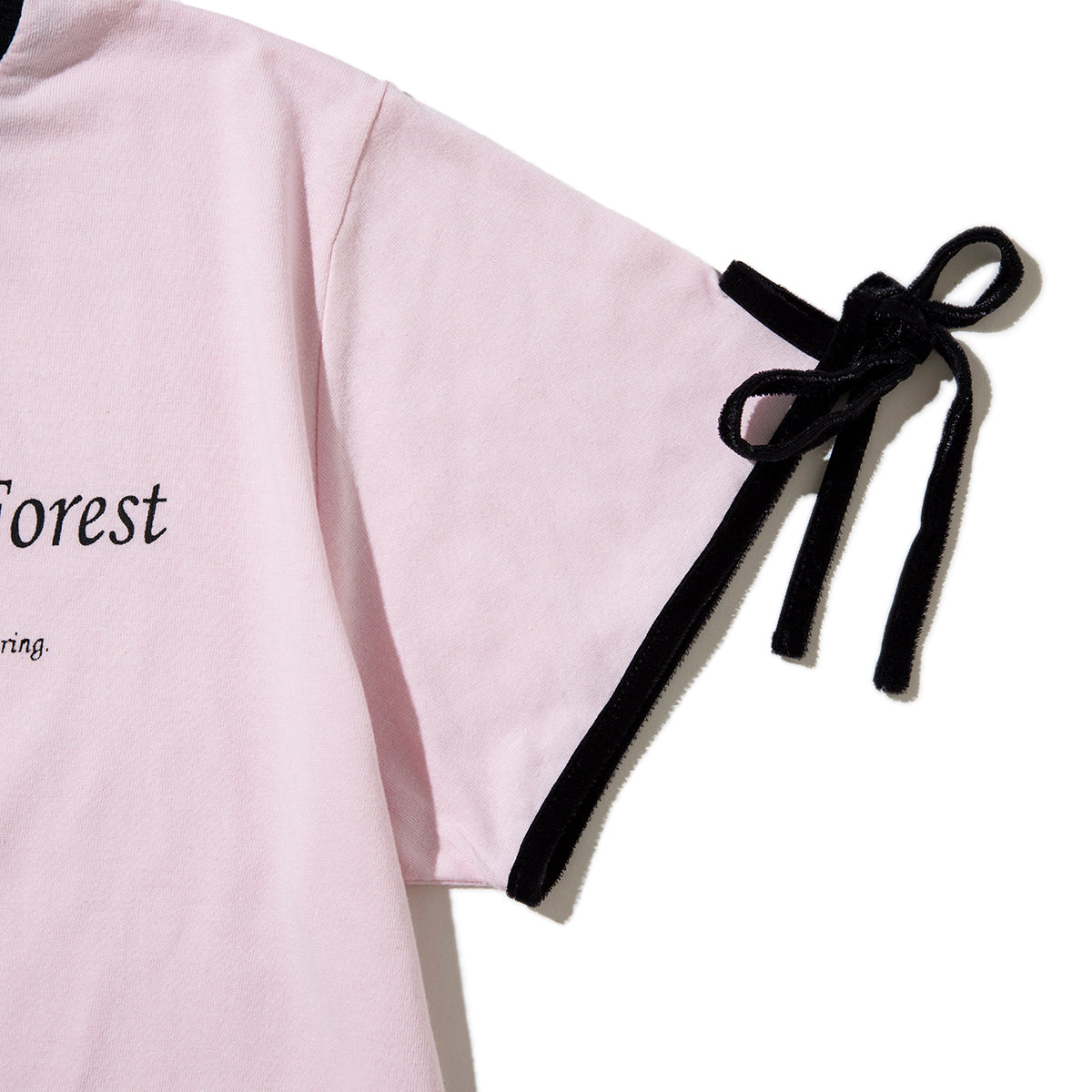 VELVET RIBBON T-SHIRT